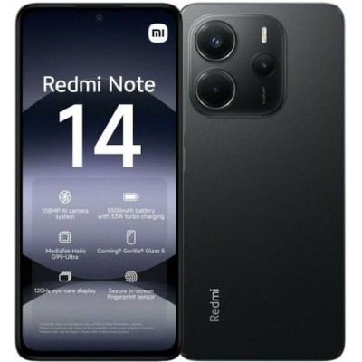 Xiaomi Redmi Note 14 5G (8GB/256GB) Midnight black EU